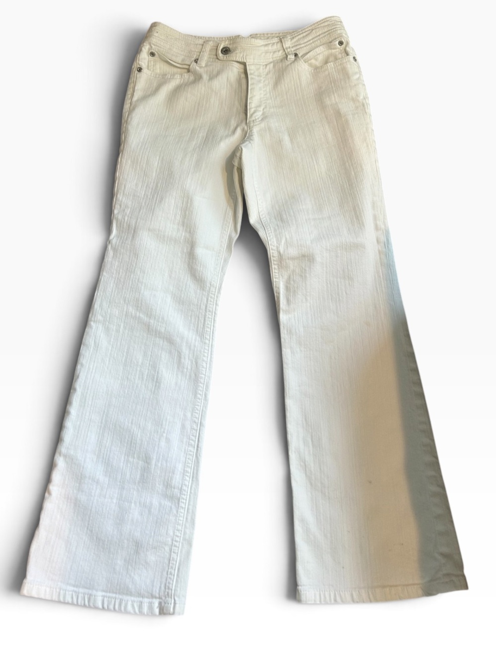 Chico's Women's Cream Flare Jeans